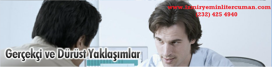 �zmir Yeminli Terc�man (232) 425 4940 �ankaya Terc�me B�rosu